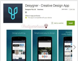 Aplikasi Android untuk membuat Poster