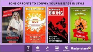 Aplikasi Android untuk membuat Poster