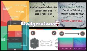 Aplikasi Android untuk membuat Poster