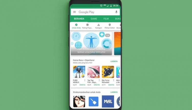 Cara merubah Posisi Negara di Google Play Store